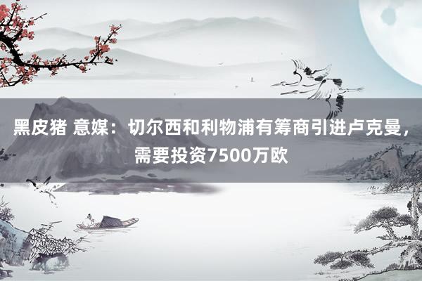 黑皮猪 意媒：切尔西和利物浦有筹商引进卢克曼，需要投资7500万欧